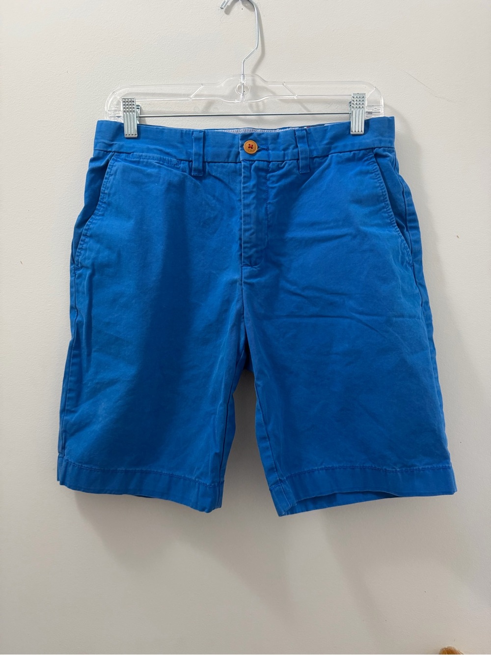 Tommy Hilfiger Bright Blue Flat Front Shorts